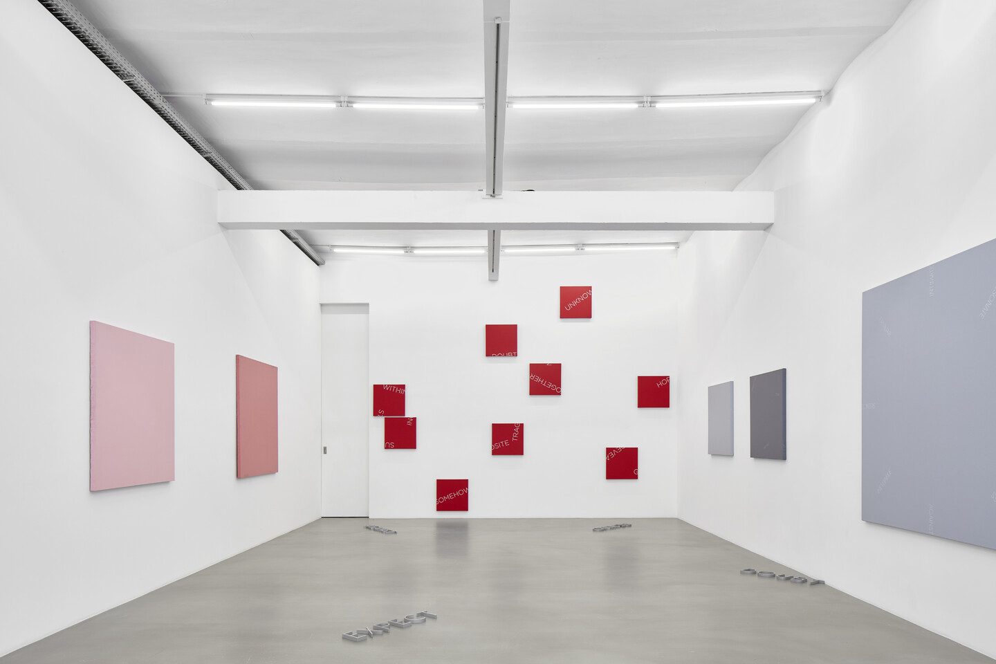 Exhibition view, works 1964–2024, Sfeir-Semler Gallery, Hamburg, Germany, 2024