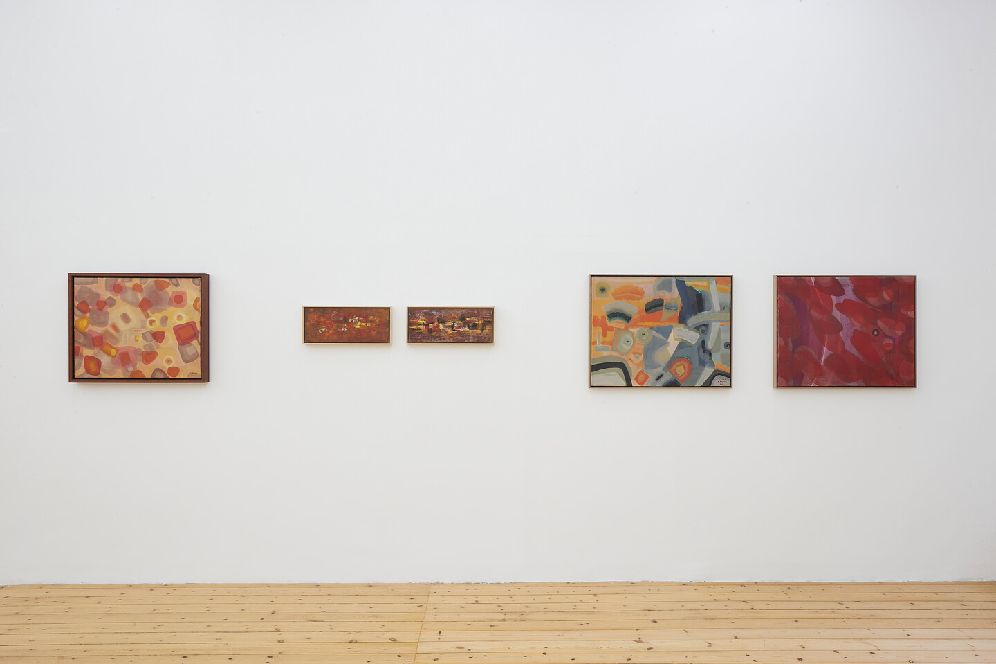 Aref El Rayess, Works 1960–1988, Exhibition view Sfeir-Semler Gallery, 2022