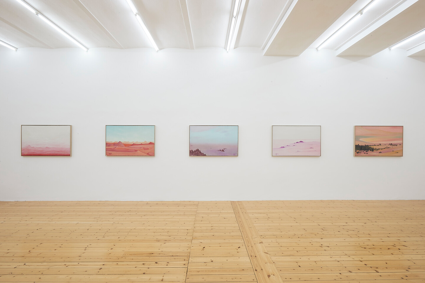 Aref El Rayess, Works 1960–1988, Exhibition view Sfeir-Semler Gallery, 2022