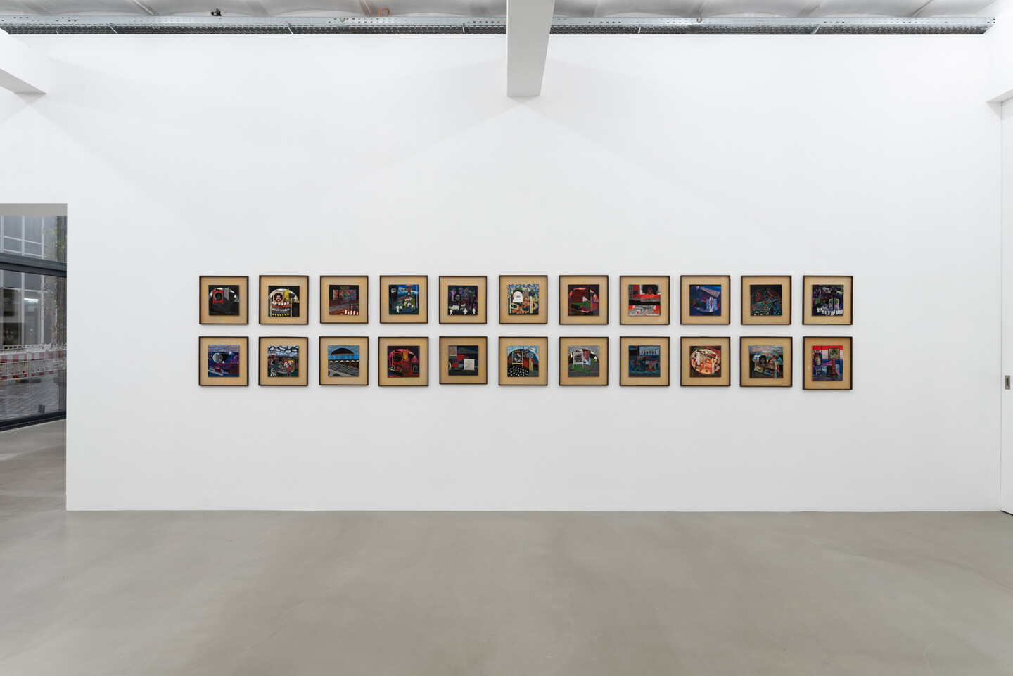 Aref El Rayess, Works 1960-1988, Exhibition view Sfeir-Semler Gallery Hamburg, 2022