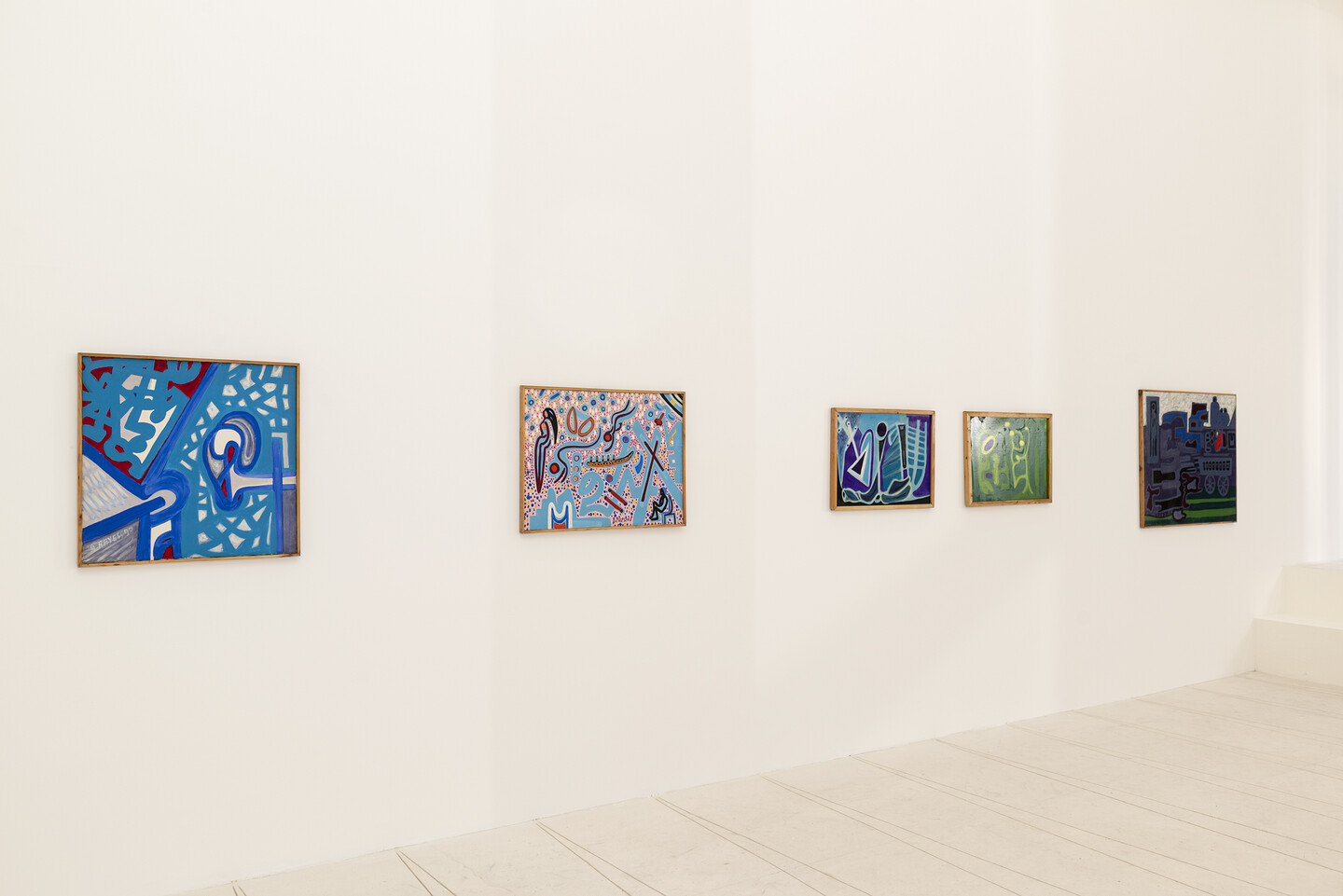 Rayess, Exhibition view, Paintings 1999, 2023, Sfeir-Semler Downtown, Beirut, Lebanon