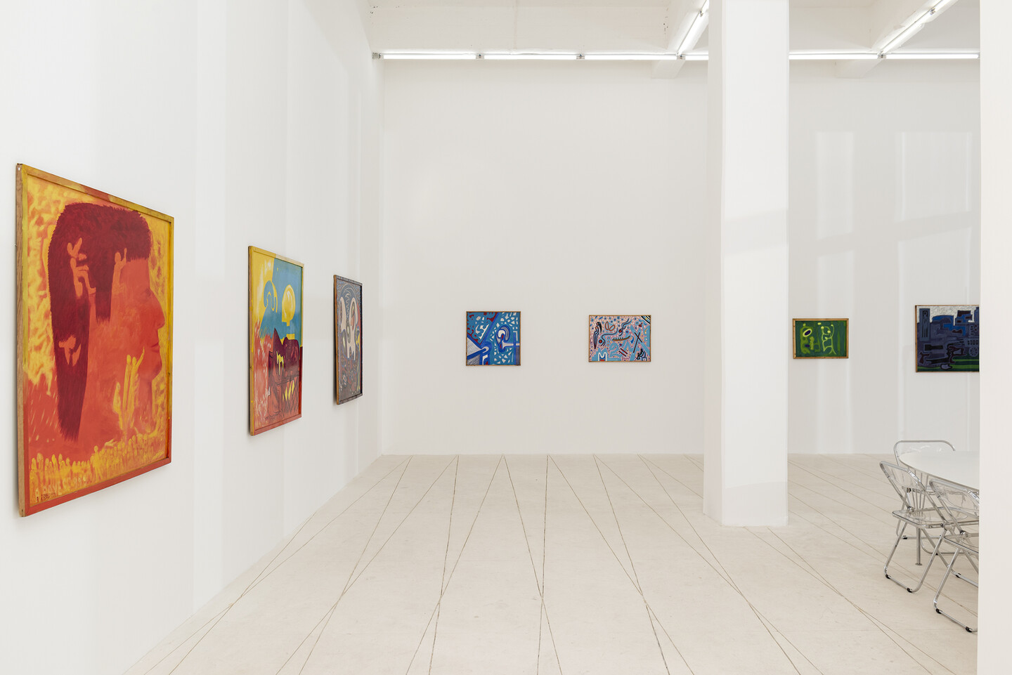 Rayess, Exhibition view, Paintings 1999, 2023, Sfeir-Semler Downtown, Beirut, Lebanon