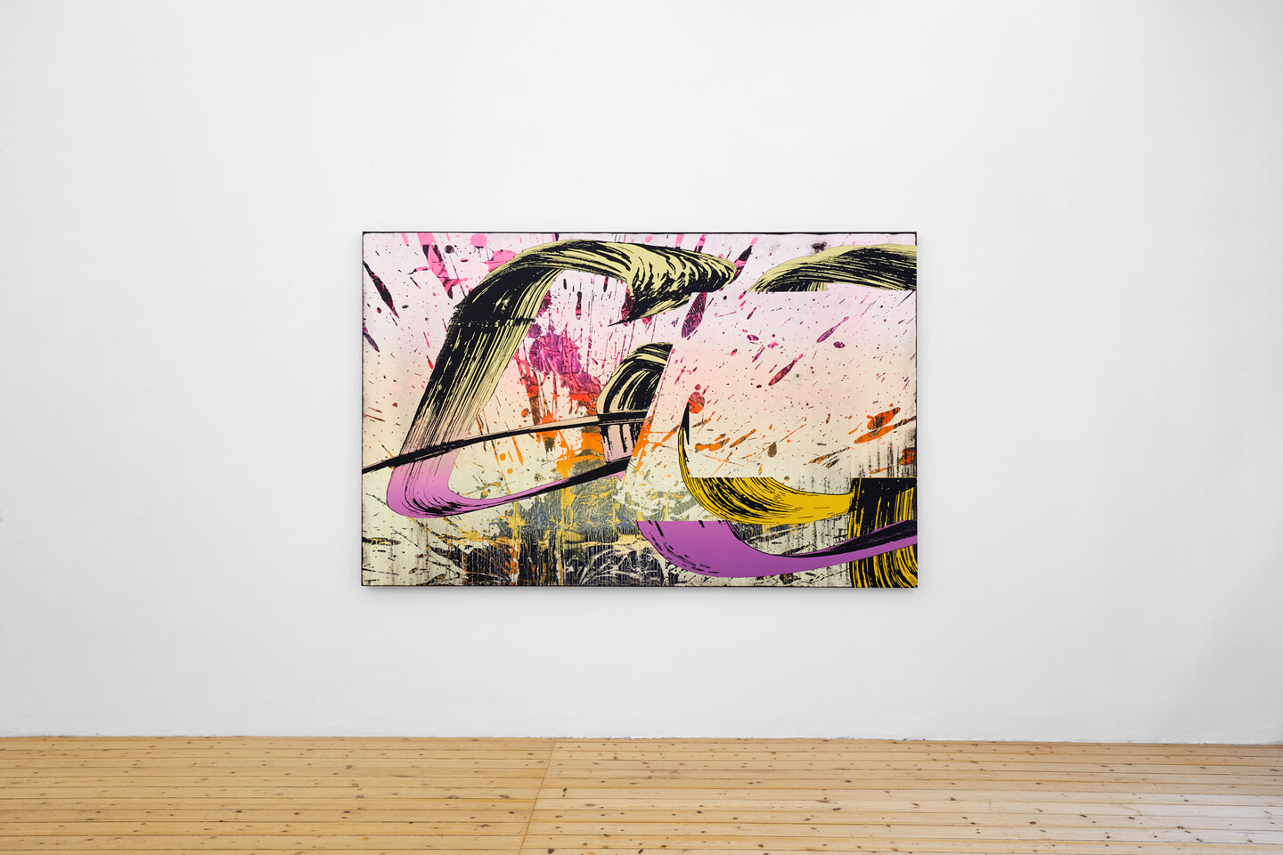 Christine Streuli, Exhibition view „Falling apart (permanent version),” Sfeir-Semler, Hamburg, 2023