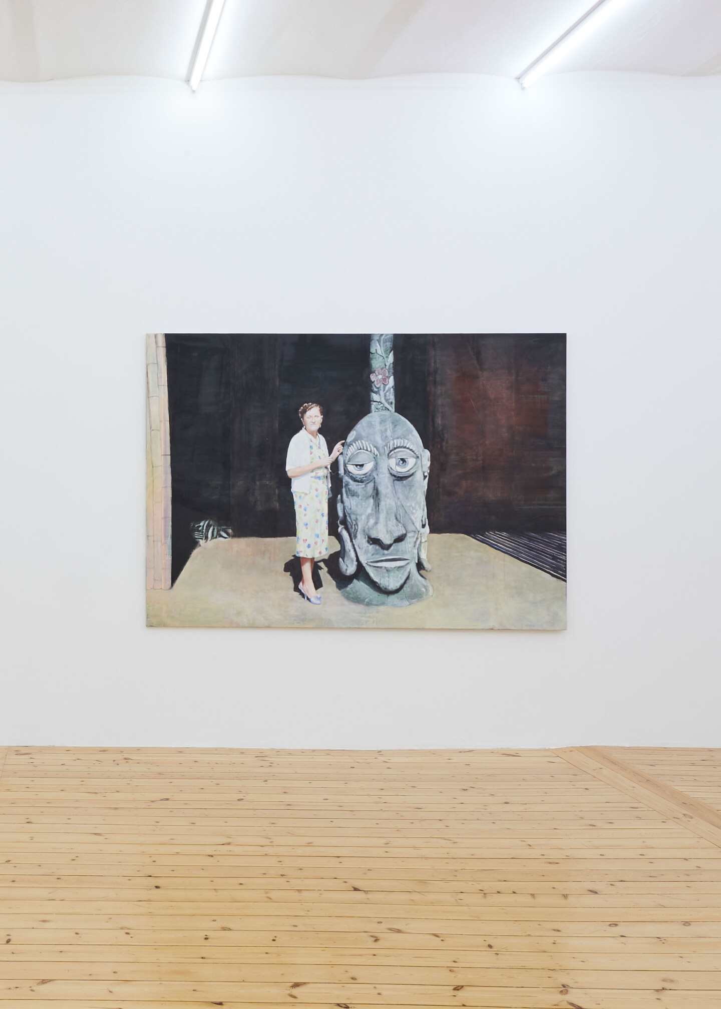 Florian Thomas, time after time, 2021, 170x240 cm, Exhibition view Sfeir-Semler Gallery 2021