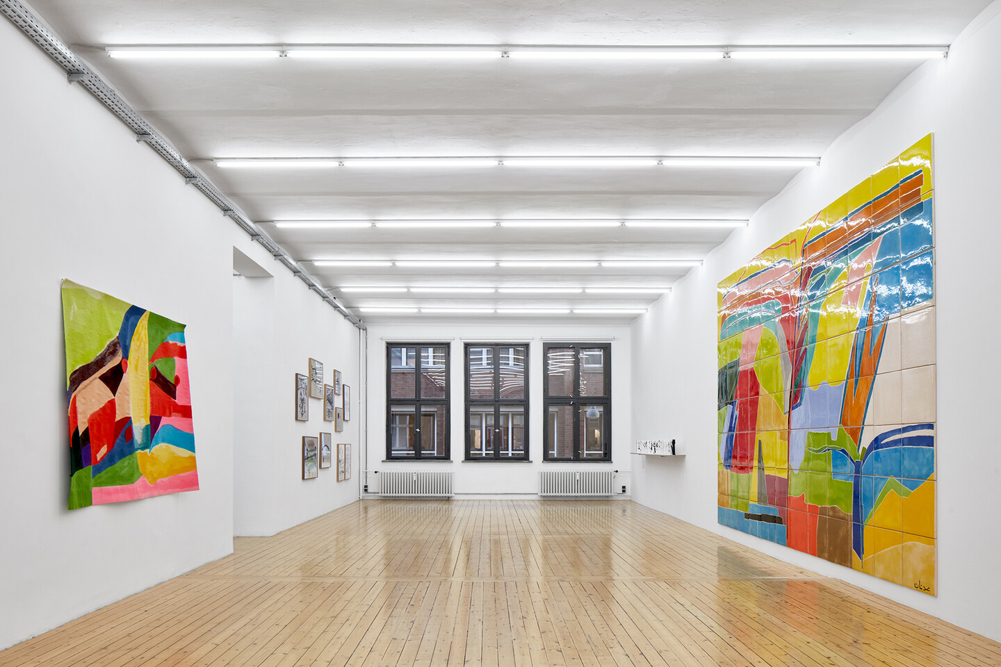 Zum Hundertsten, 2025, exhibition view, Sfeir-Semler Gallery Hamburg, Germany