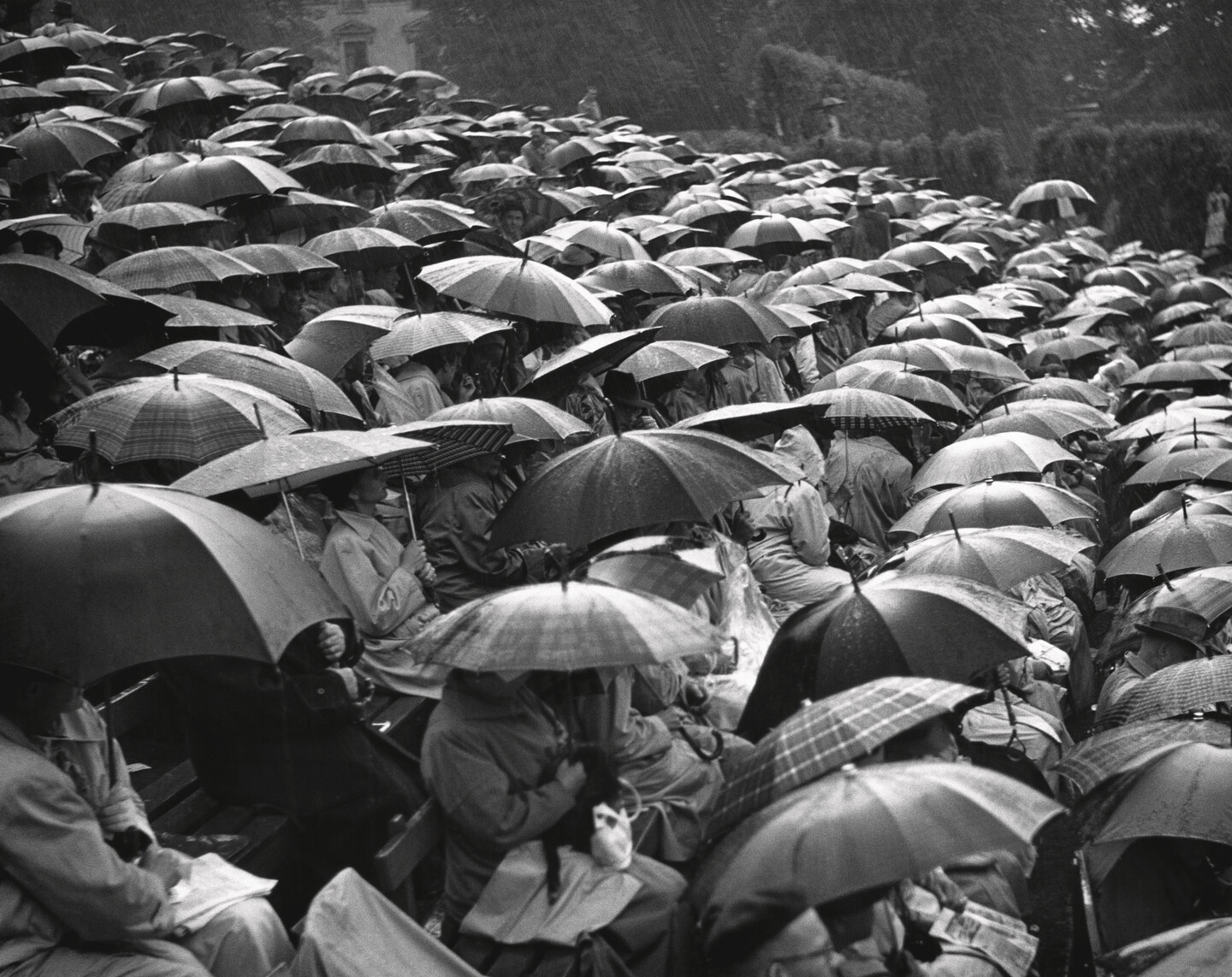 F.C. Gundlach, Tennisstadion Rotherbaum Hamburg, 1957, Vintage, 23,8 x 30,1cm