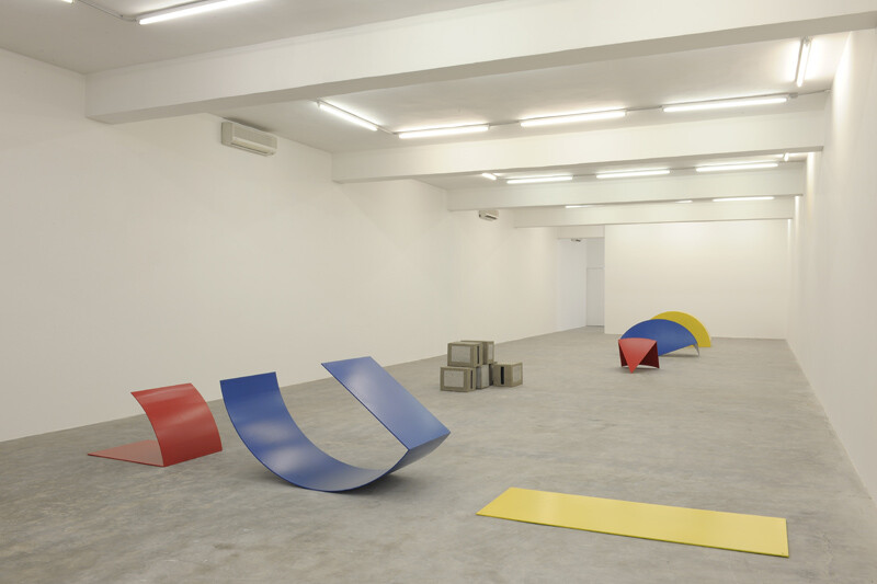 Gabriel Kuri, Exhibition view, 2012