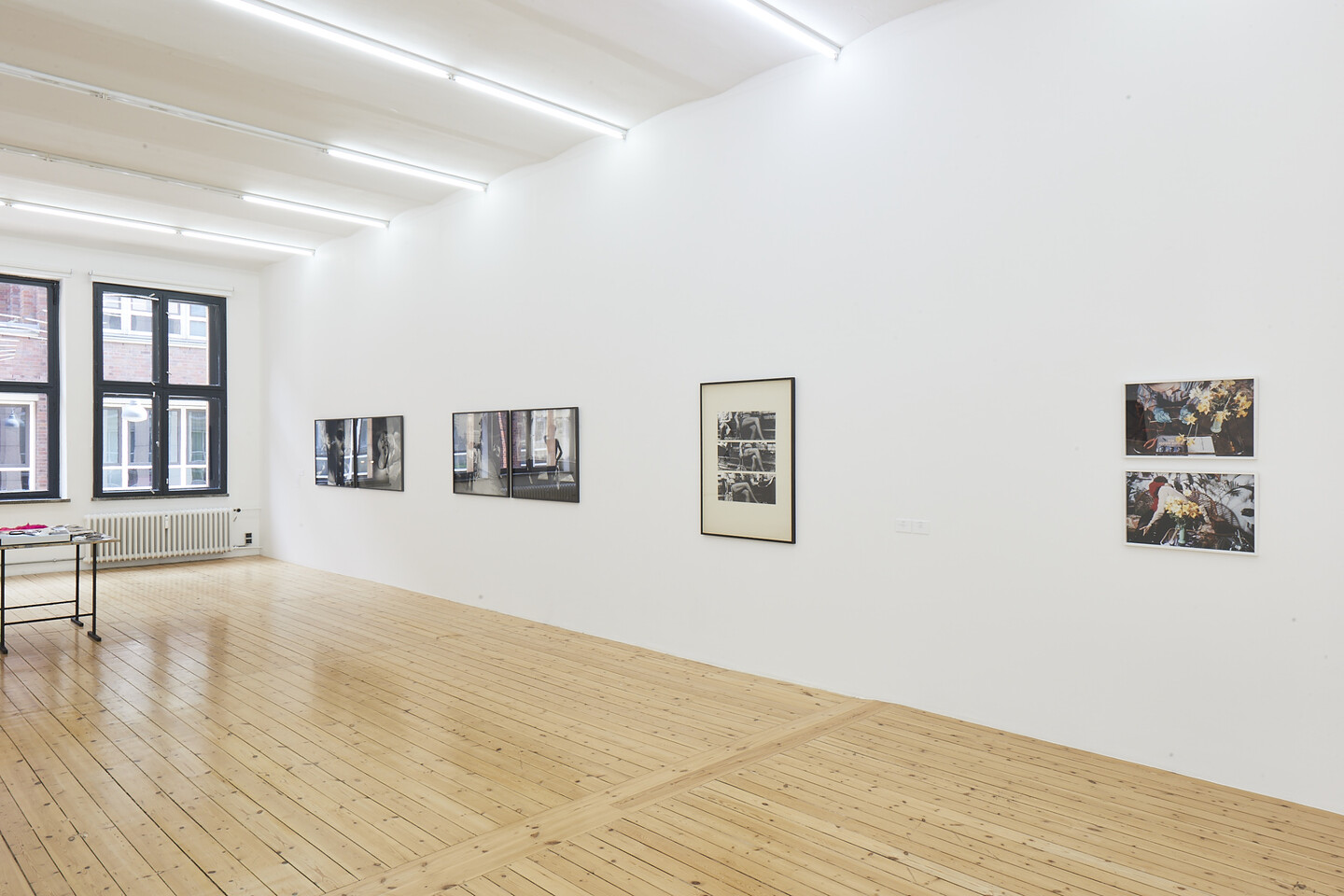 Mac Adams & Dove Allouche: Das unsichtbare Bild, Exhibition view Sfeir-Semler Gallery Hamburg 2021