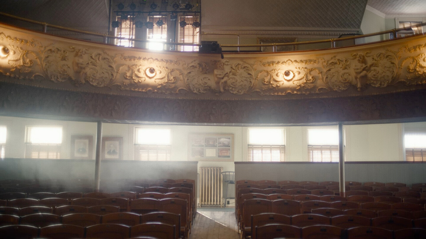 Lawrence Abu Hamdan, 45th Parallel, 2022, HD video, sound, 15 min, Still