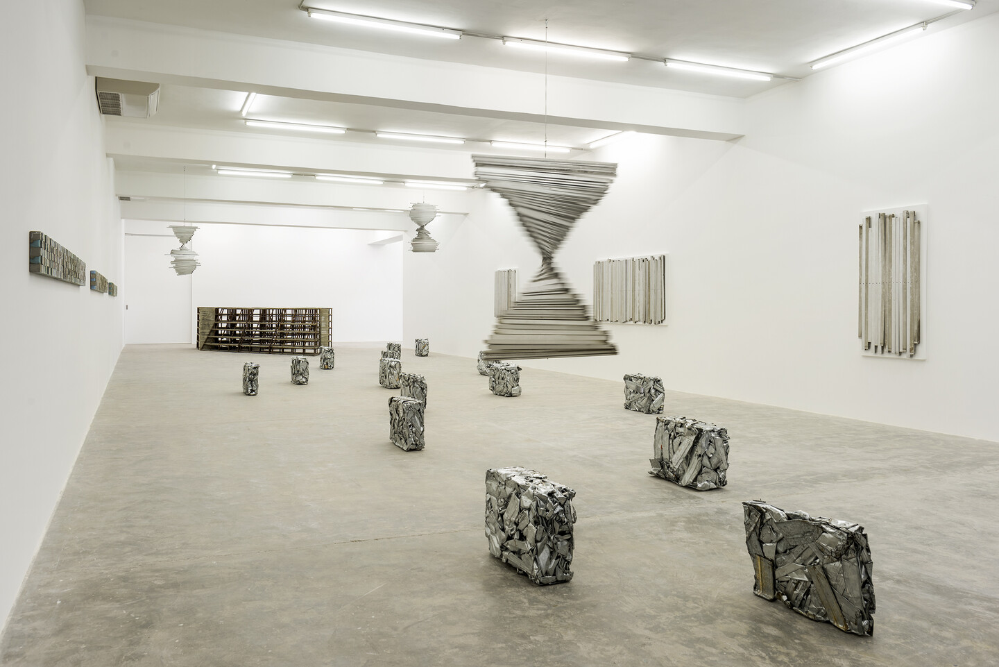 Marwan Rechmaoui, But the trees kept voting for the axe., Exhibition view, Sfeir-Semler Gallery Beirut, 2021