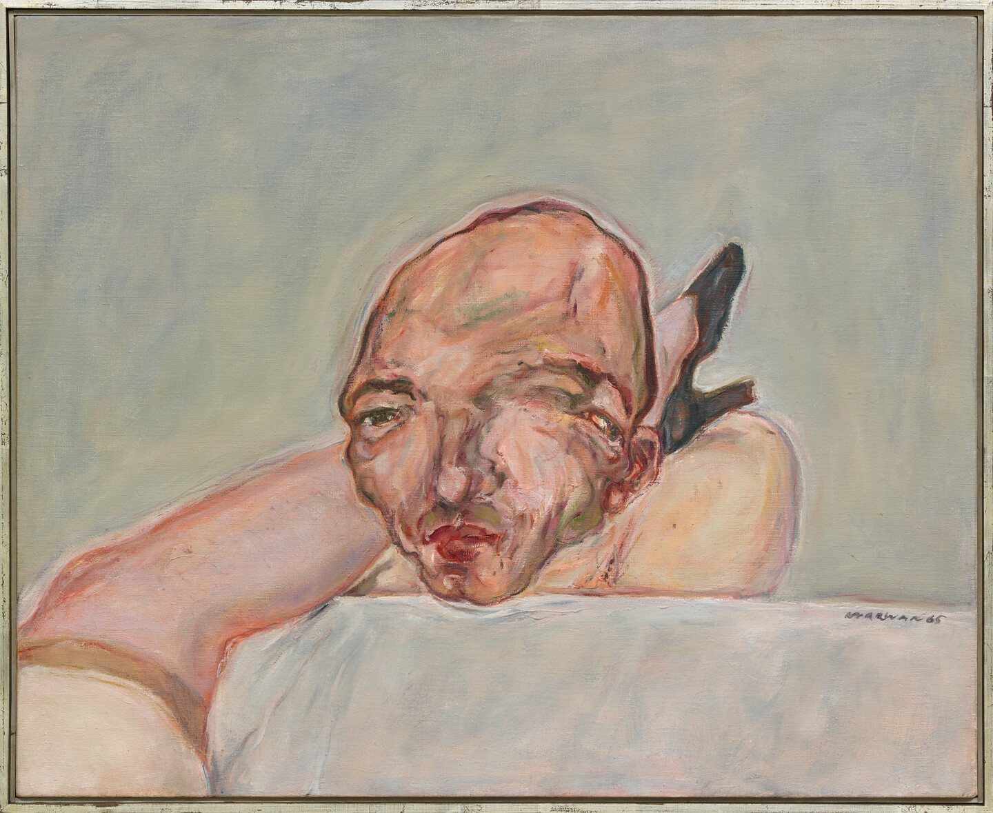 MARWAN, Untitled, 1965, 81x100cm, oil on canvas