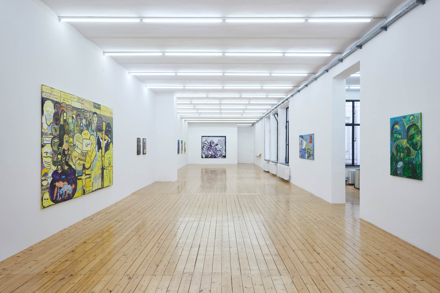 Mounira Al Solh, Exhibition view “Pocket Rhythms”, Sfeir-Semler Gallery, Hamburg, 2023