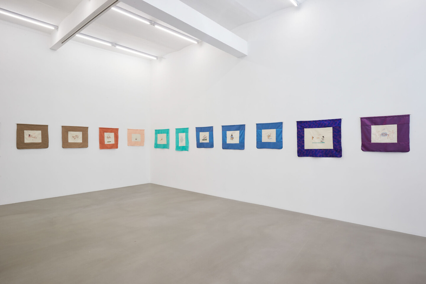 Mounira Al Solh, Exhibition view &ldquo;Pocket Rhythms&rdquo;, Sfeir-Semler Gallery, Hamburg, 2023