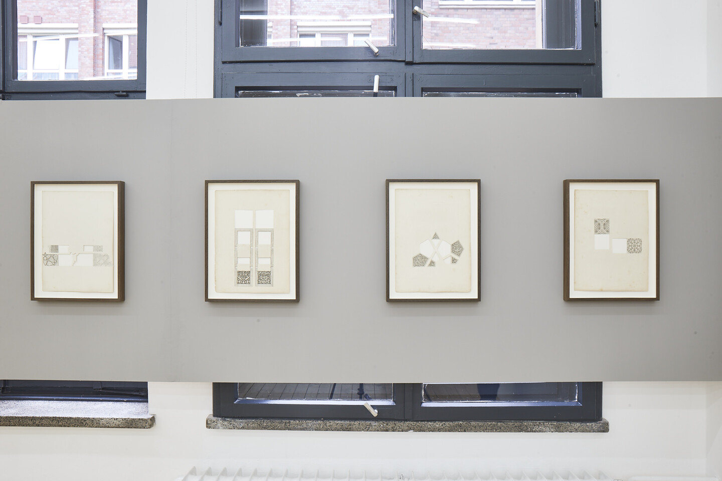 Rayyane Tabet, Decoupage, 1891/2021, 35,5x25,9cm / 40,5x31,2cm framed, Exhibition view Sfeir-Semler Gallery Hamburg 2021