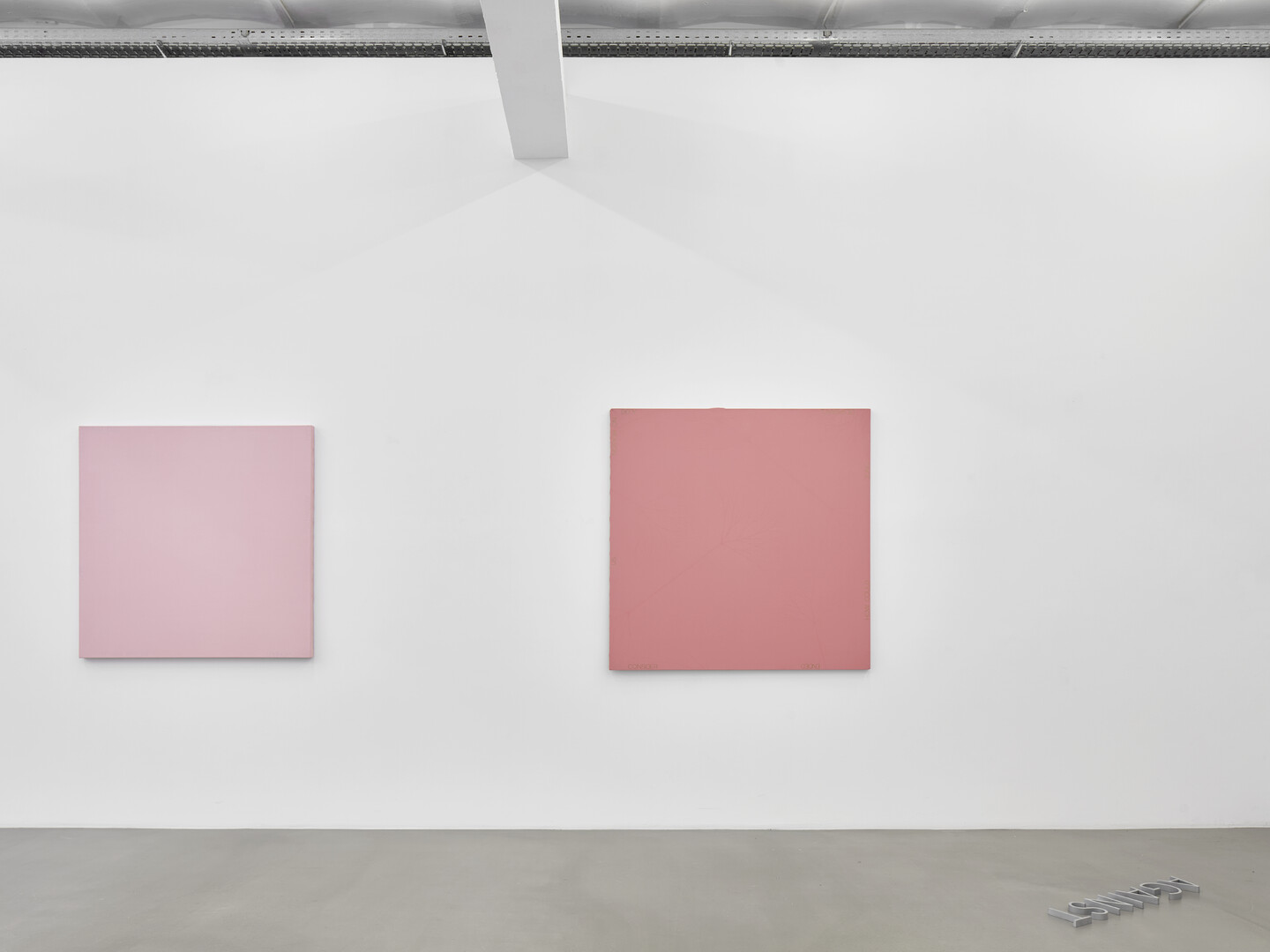 Installation View, Robert Barry, 2024, Galerie Sfeir-Semler Hamburg 