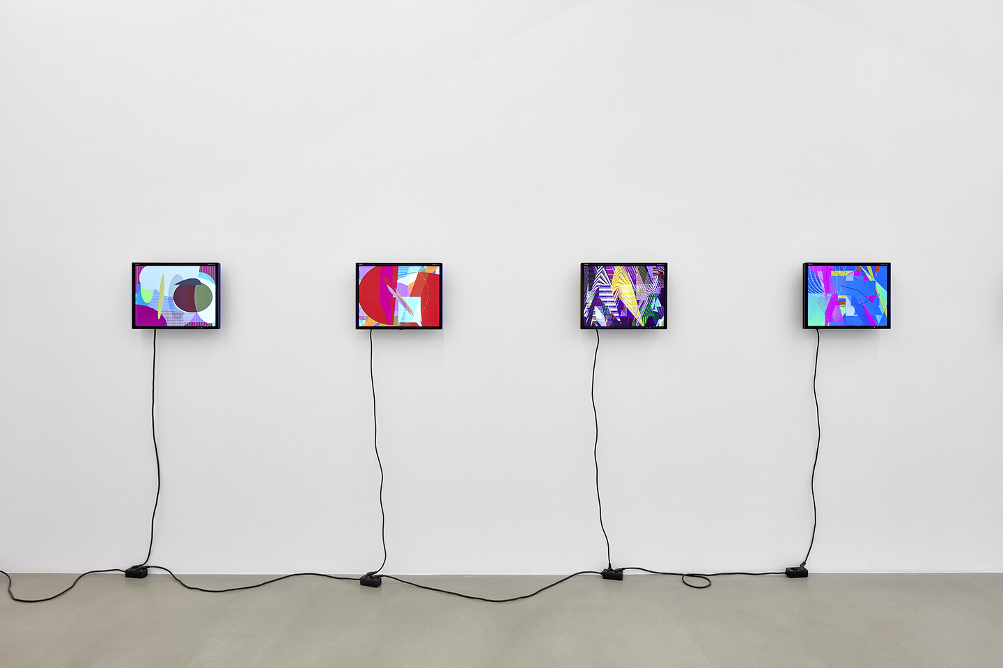 SAMIA HALABY: Fragments of time, exhibition view, Sfeir-Semler Gallery, Hamburg, 2024