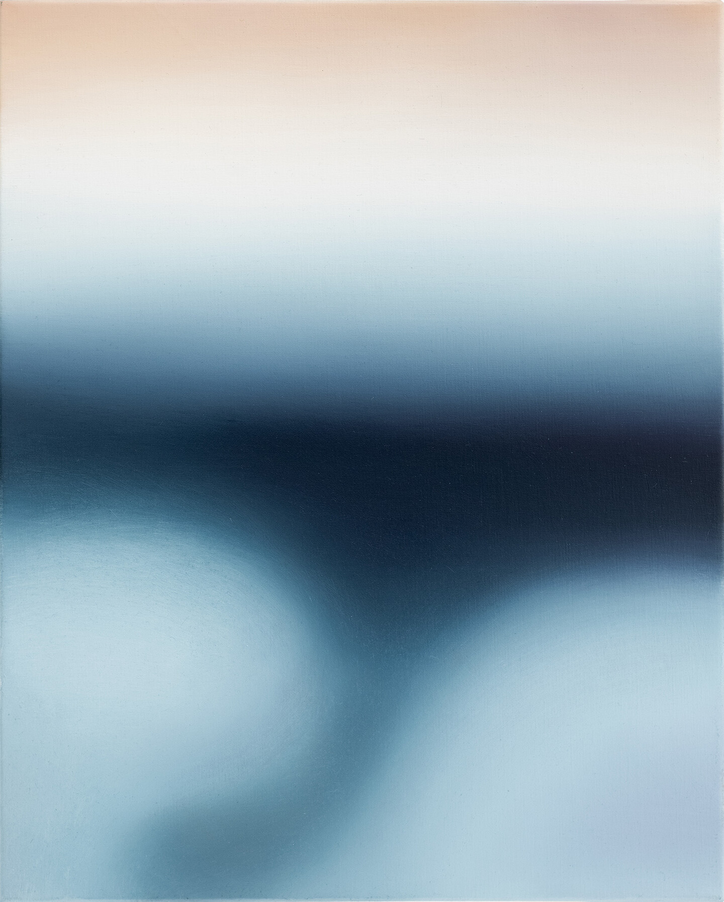 Remnants II, 2024, Oil on canvas, 41 x 33 cm, Unique