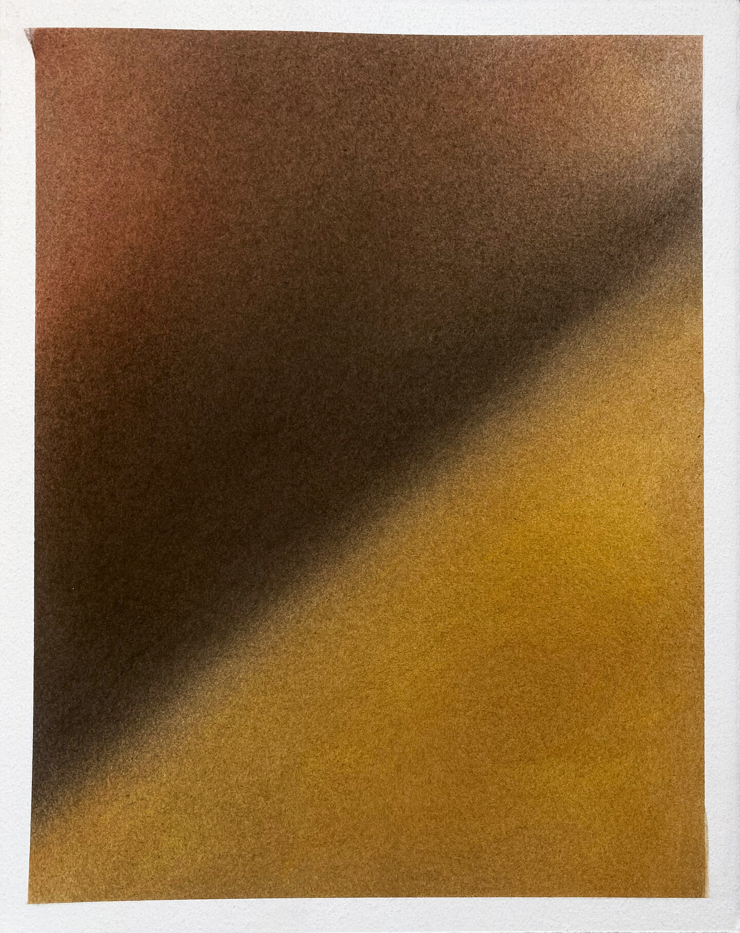 Untitled, 2023, Pastel color on paper, 35 x 28 cm
