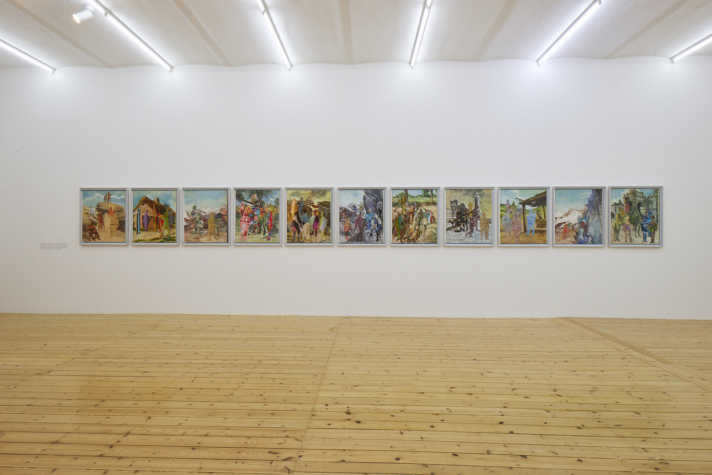 Walid Raad, Appendix 137, 2018, Pigmented inkjet prints, 90,3 x 71 cm (each), Edition 5 + 2 AP, Exhibition view Sfeir-Semler Gallery Hamburg 2020