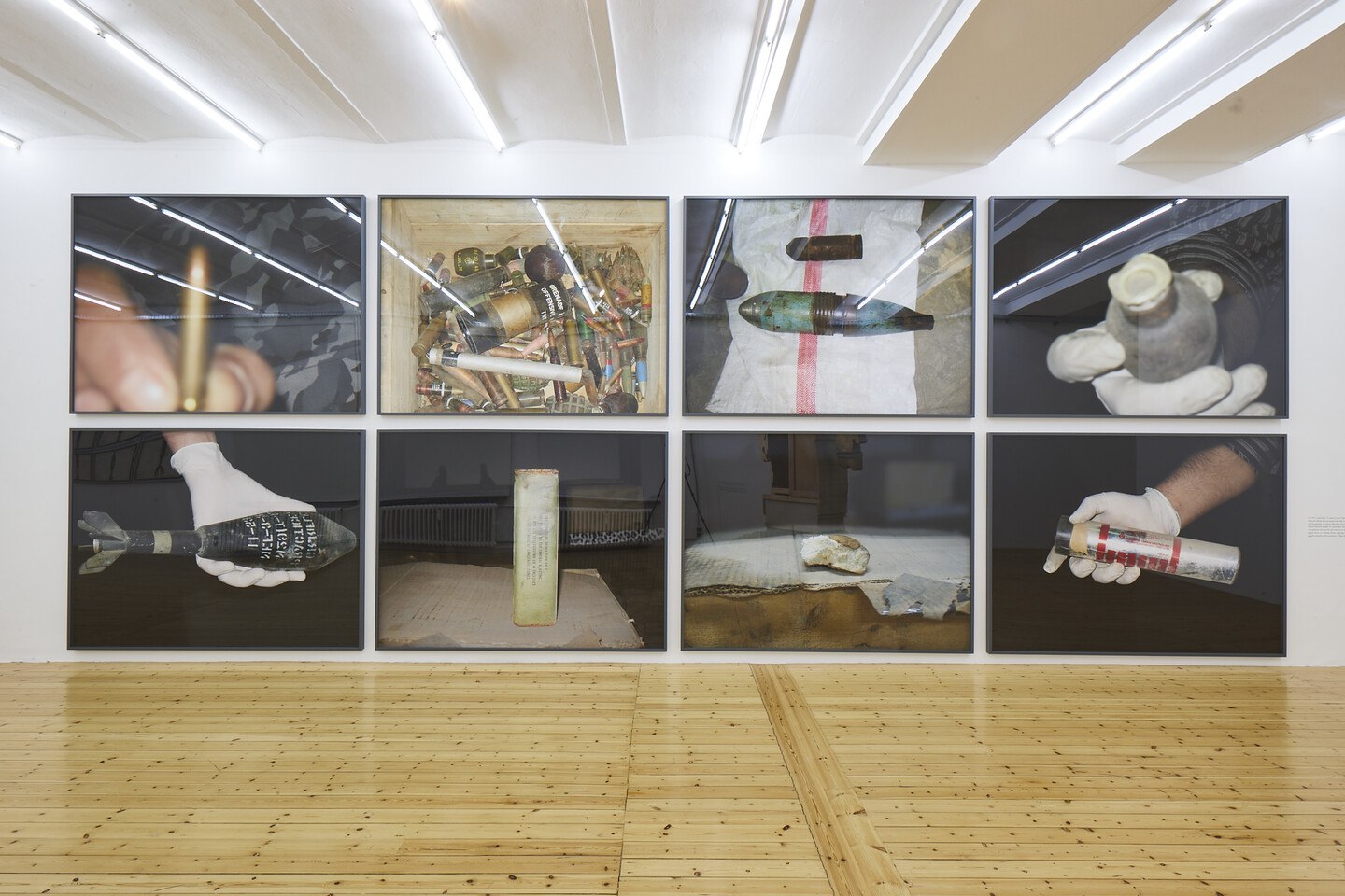 Walid Raad, I might die before I get a rifle, 2018, Pigmented inkjet prints, 160 x 212 cm (each), Edition 7 + 2 AP, Exhibition view Sfeir-Semler Gallery Hamburg 2020