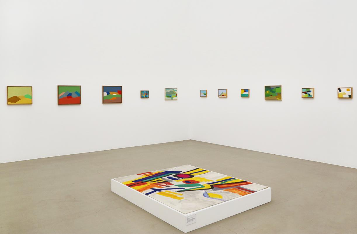 Etel Adnan, 2012, Exhibition view, dOCUMENTA13