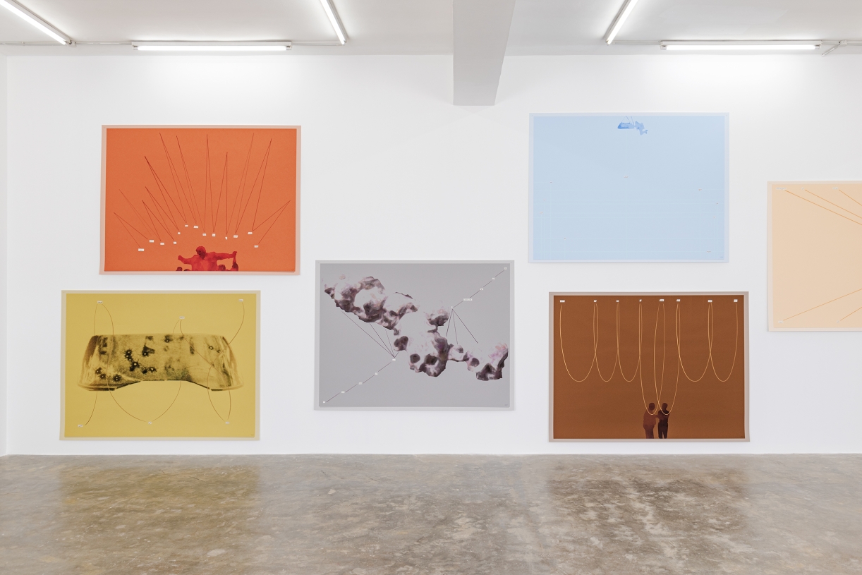 Walid Raad, 'Festival of (in)gratitude', 1964-2008/2024, Pigmented inkjet prints, 152.4 x 203.2 cm each, edition 1 + 1 AP, installation view, 'Another Festival of (In)gratitude', 2024, Sfeir-Semler Karantina, Beirut