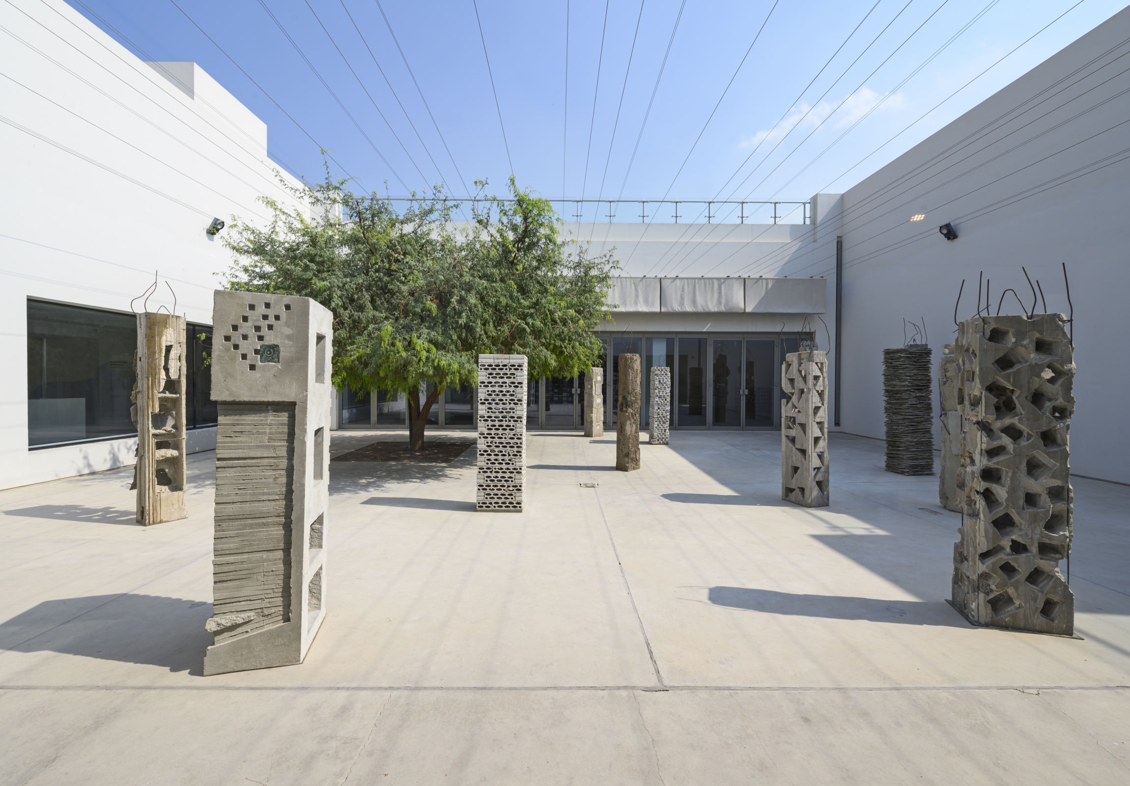 Marwan Rechmaoui, Slanted Squares, 2019, Exhibition view Sharjah Art Foundation, Exhibition View. Photo SAF Marwan Rechmaoui, Slanted Squares, 2019, Exhibition view Sharjah Art Foundation, Exhibition View. Photo SAF