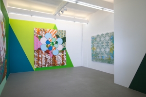 Christine Streuli, 2008, Duftbaum, 250x400 cm, Stinkeblume1, 290x250 cm