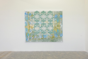 Christine Streuli, Bedeckt, 2008, Acrylic on canvas, 190x240cm