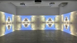 Walid Raad, 'Sweet Talk: Commissions (Beirut) _ Solidere 1994–1997', 1994–1997/2019, multi-channel video, color, silent, 05:10:00, loop, edition 5 + 2 AP, installation view, 'Another Festival of (In)gratitude', 2024, Sfeir-Semler Karantina, Beirut